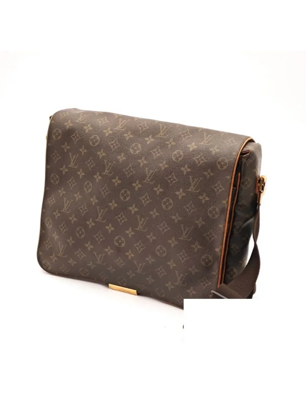 Louis Vuitton Abbesses Monogram Shoulder Bag Canvas
